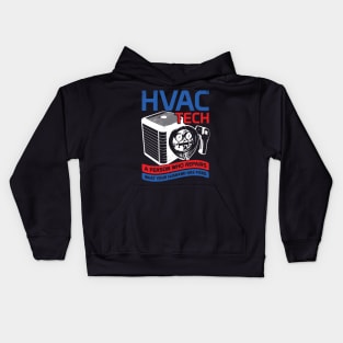 HVAC Tech Instructor Profession Technician Gift Kids Hoodie